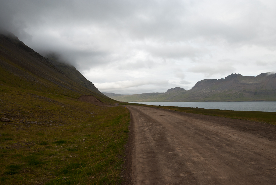 The pot-holed dirt roads of the Westfjords!